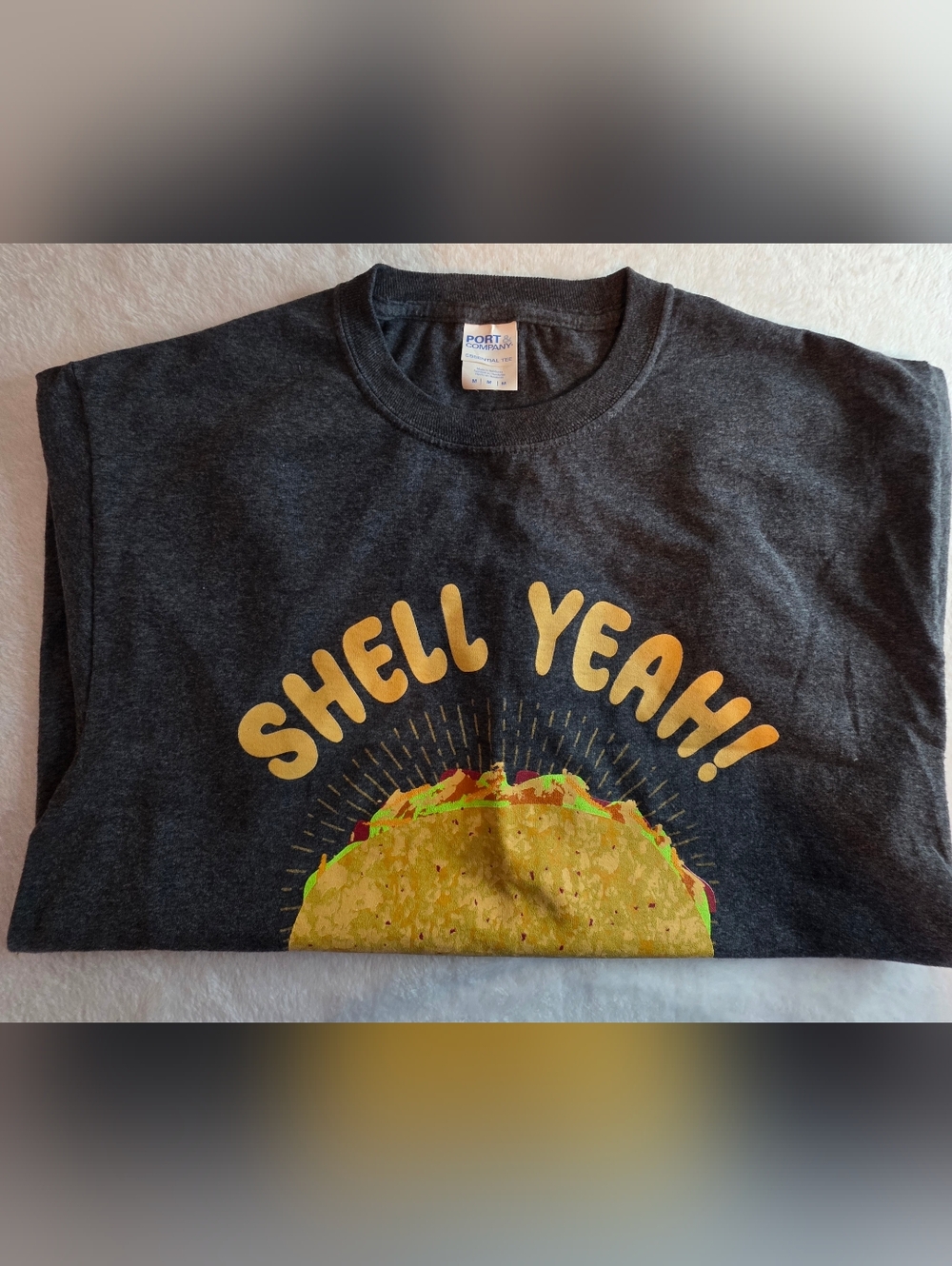 Taco John’s Shell Yeah Taco Graphic T-Shirt Men’s Medium